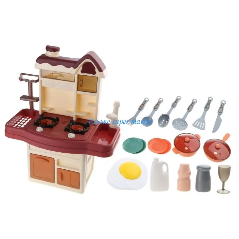 090B Great Kitchen Little Kitchen Playset Toy Toy para niños Educación para niños