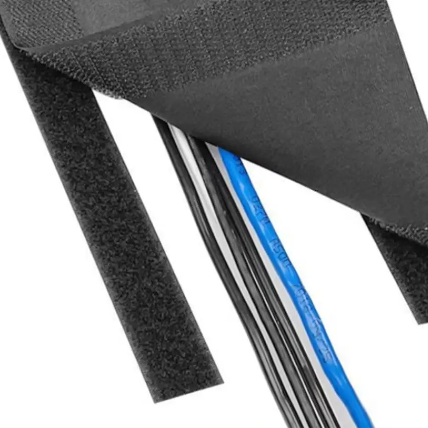 

Home Improvement Wire Covers 1pc 3 Meters Accessories Black Color Easy To Install Polyester For Organized Cables