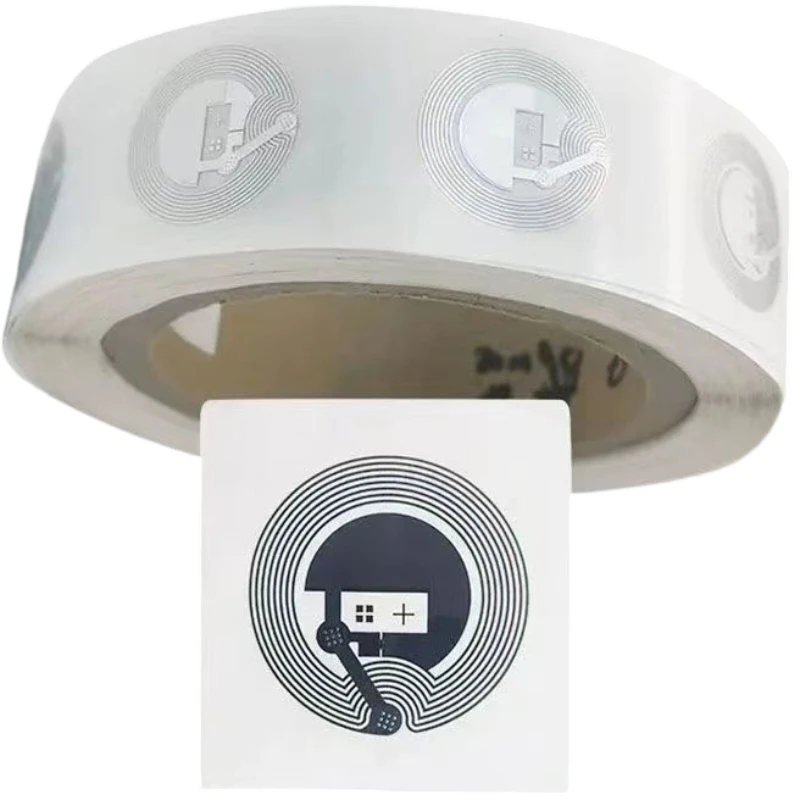 1000 pcs ISO14443A Phổ 13.56 mhz IC NFC Tag Sticker Dính Nhãn 144 byte