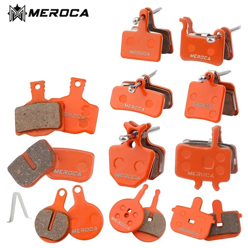 1 Pair Resin Bicycle MEROCA Brake Pads for Shimano M355 BB5 BB7 XT XTR Iamok Mountain Bike Parts