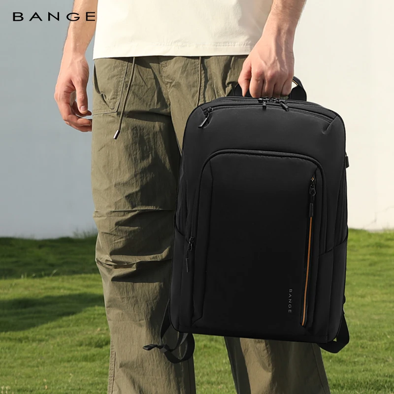 BANGE New Waterproof Men Travel Casual Sports School Laptop Student Backpack