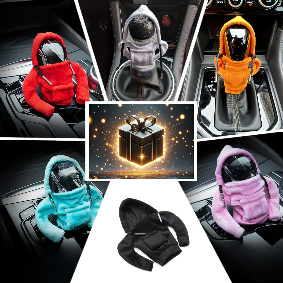 1 Surprise Car Decoration Blind Box! Mystery Box of Car Ornaments, Random Selection of Various Styles of Car Gear Shift Cover Decorations in the Blind Box! Perfect for Friends' Gifts, Holiday Gifts! Ideal for Everyday Use and Gift Occasions, Suitable for Birthday Gifts and Holiday Party Gifts, Also Ideal for Party Games and Activities This Is an Ideal Choice for Yourself or to Give to a Close Friend and Loved One! Good Luck to You!