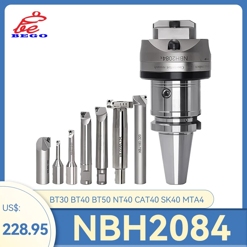 

NBH2084 BT30 BT40 BT50 NT40 CAT40 SK40 MTA4 LBK boring tools NBH2084X Tool holder fine tune Boring head boring tool NBH2084X