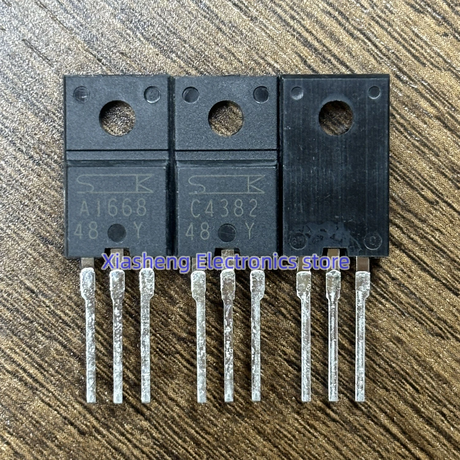 New Original 5Pairs 2SA1668 A1668 + 2SC4382 C4382 TO-220F Power Amplifier Transistor Powerful Transistors Good Quality