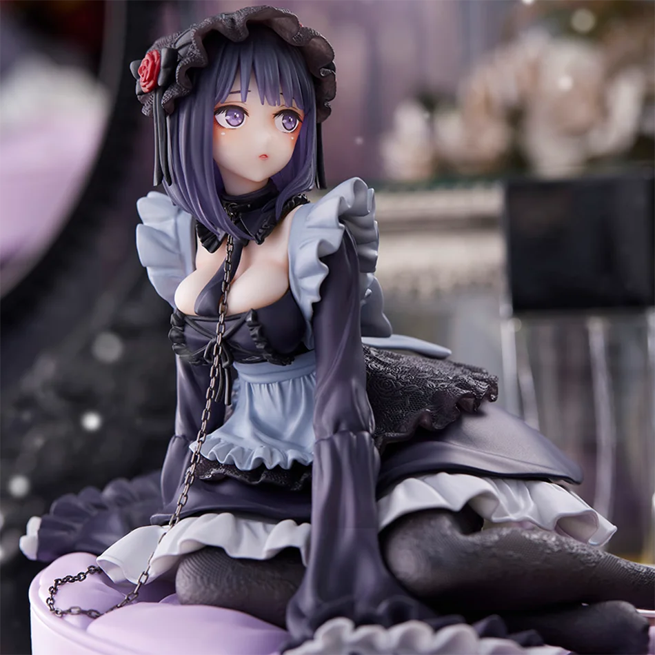 ฟิกเกอร์อนิเมะ Hot My Dress-Up Darling ชุดแม่บ้านสีดำ คิตากาวะ มาริน ของสะสม โมเดลตั้งโต๊ะ ของเล่น ของขวัญ
