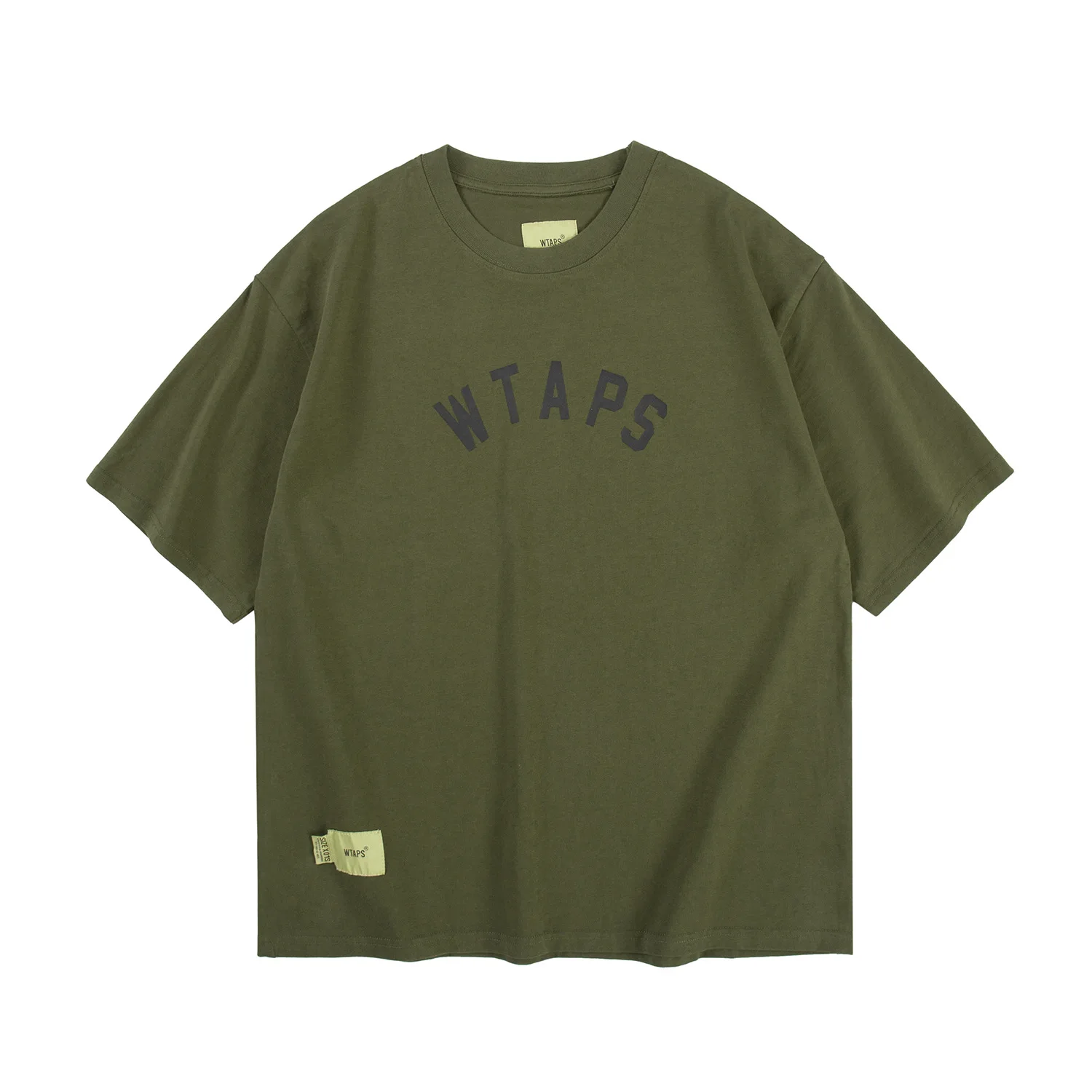 2024 WTAPS casual limited edition letter printed round neck casual heavyweight men women short sleeved T-shirt TX1031