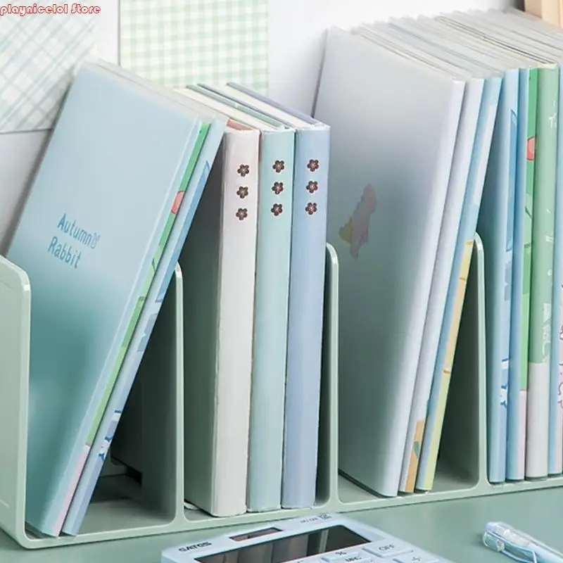 

E8BA Book Storage Stand Acryle Bookends File Sort Sork