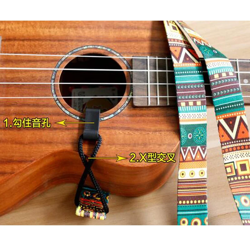 Wukelili Ukulele Strap, Length 135cm, Hot, New, 2022