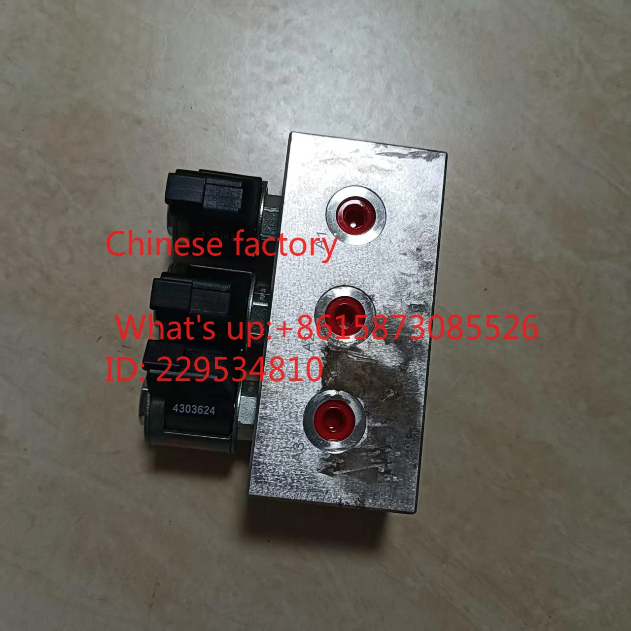 Suitable for excavator XCMG XE60 75 80 135 150 215 walking pilot fast and slow crushing solenoid valve