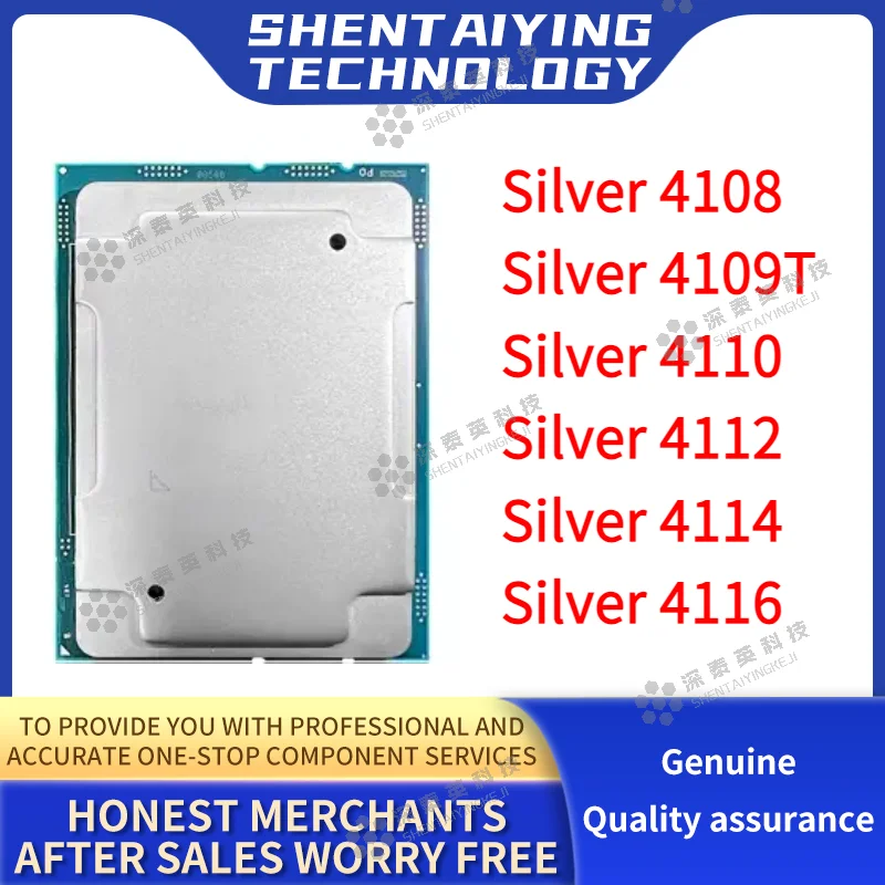 Intel Xeon Silver 4108 4109T 4110 4112 4114 4116 CPU