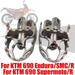 For KTM 690 Enduro R 690R 690 SMC R 690 Supermoto Super Moto Motorcycle Accessories Footrest Foot Peg Rest Pedals Footpegs