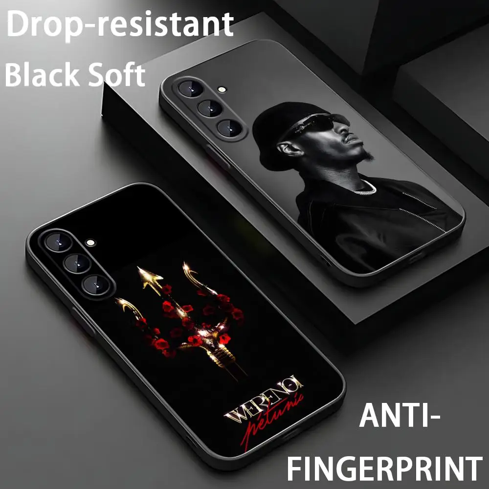 rap W-WerenoiES Phone Case For Samsung Galaxy S26 S25 S24 S23 S22 S21 Plus Ultra Note20 Soft Black