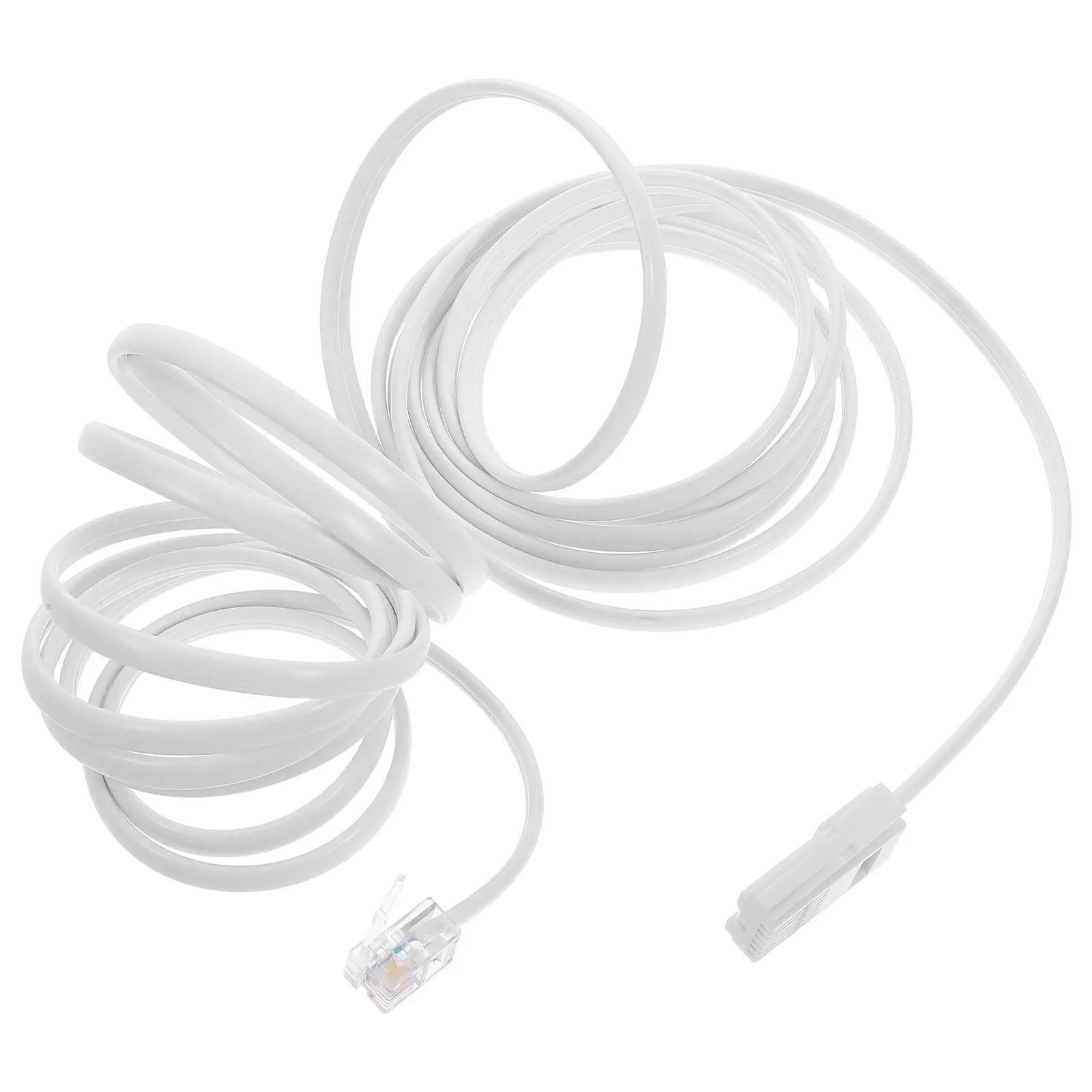 

3 Meter British Style Telephone Cord for Landline Phone Modem Fax Machine Home Office Use Phone Line Cable Extension