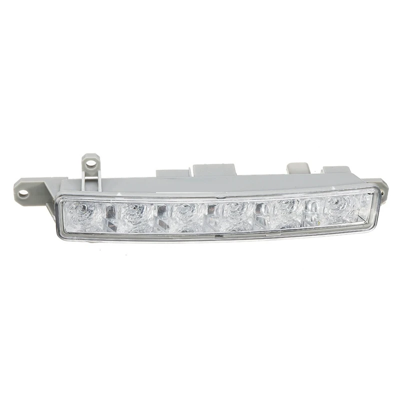 4X Samochodowe 6 LED 6000K Światła do jazdy dziennej DRL Clear 9677409380 9677409380   Dla Citroen C1 2006-2017 C3 2015-2019