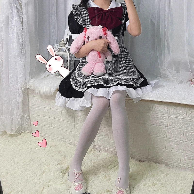 Robe de femme de chambre douce et fraîche Anime japonais, Cosplay Performance, GelLolita, Café