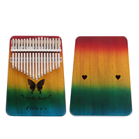 Thumb 17 Keys Piano Mini Musical Instrument Small for Kids Kalimba Beginners Tuning