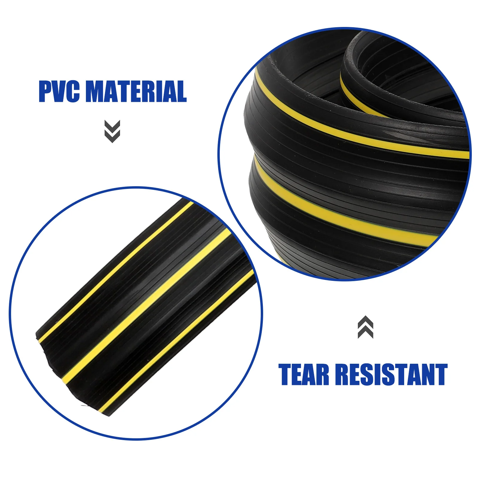 

Garage Door Bottom Seal Durable PVC Replacement Strip Weatherproof Insulation Draft Proof Garage Seal Water Barrier