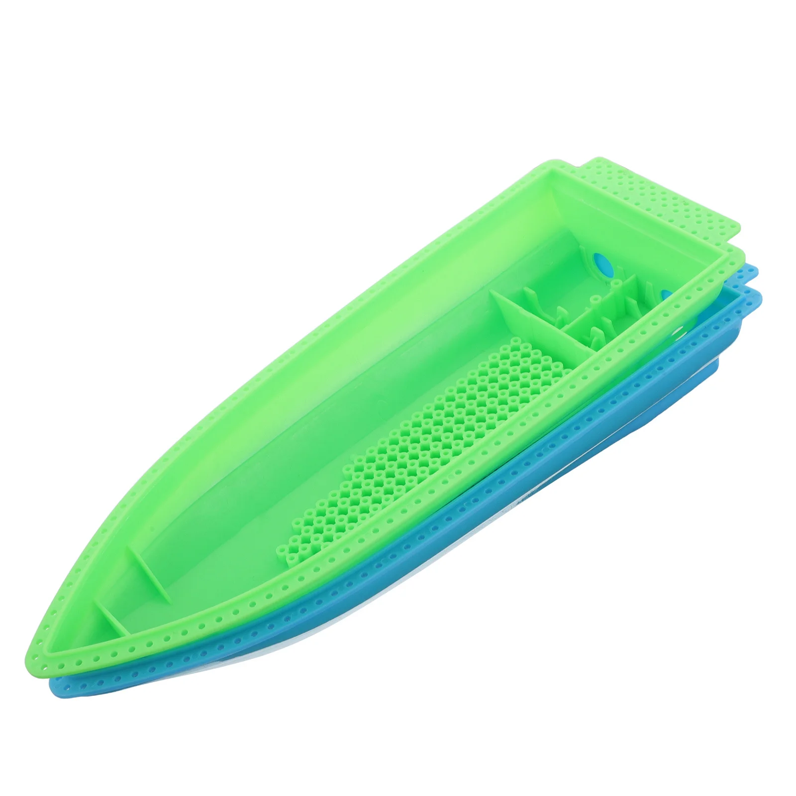 1 مجموعة 1 مجموعة Diy قارب عدة مكونات الهيكل الرئيسي الجذعية التعليمية بناء مجموعة للأطفال دائم مجداف بلاستيكي يخت-قارب صنع