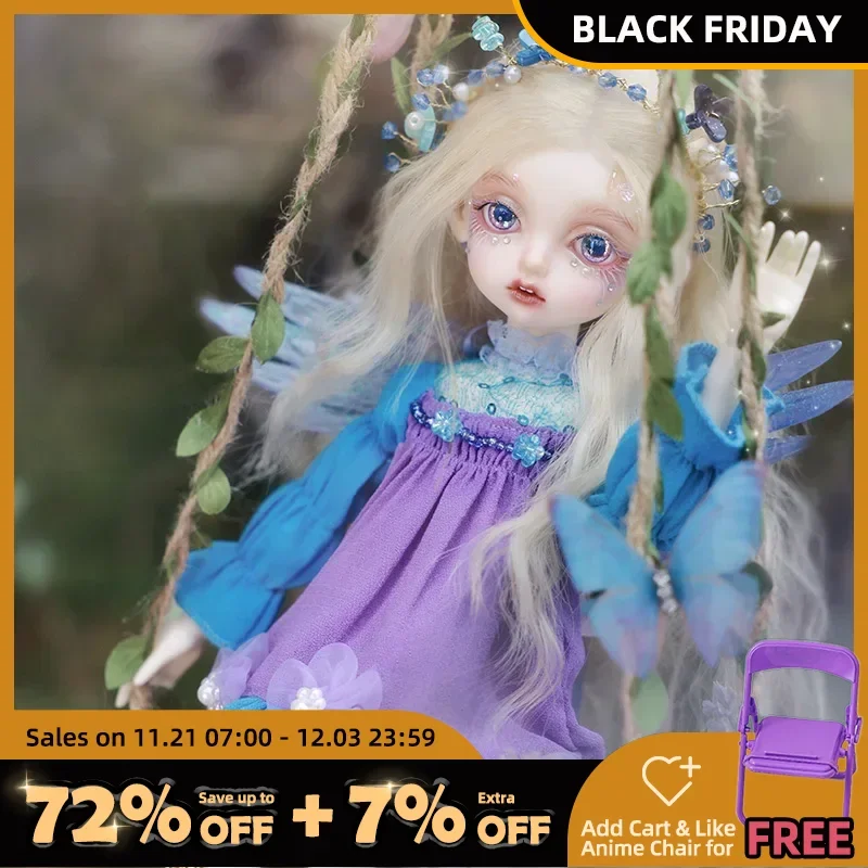 Shuga Fairy 1/6 BJD Doll Lana Resin Dolls Full Set Ball Jointed Doll Elf Ears Toys Surprise Gift for Children Anime Figure