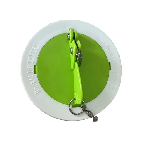 Imagen 2 del producto Fishingfans 12,5 CM 4,92 pulgadas 3 unids/set Dipsy Diver mar accesorio de pesca direccional disco de pesca de curricán ajustable disco de buzo