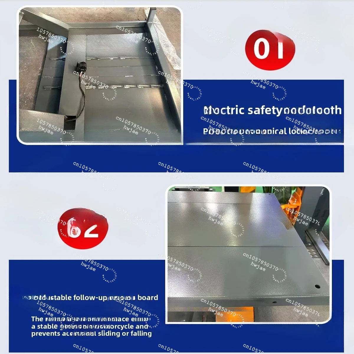 Motorcycle Locomotive Electric Repair Tool Lift Electric Vehicle Lift Frame