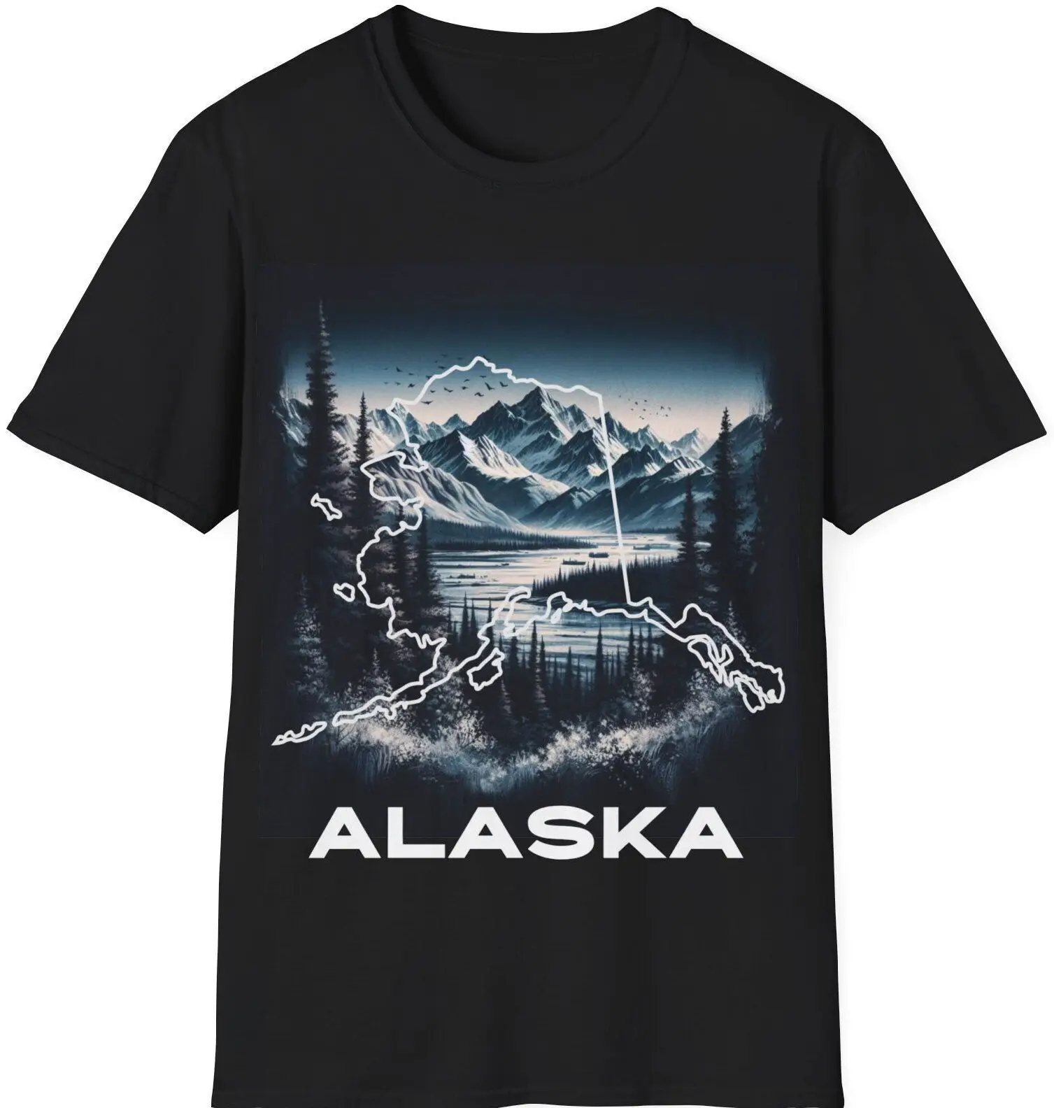 Alaska T-shirt, Funny Trendy Streetwear Shirt, Gift For Friend, Family, Student