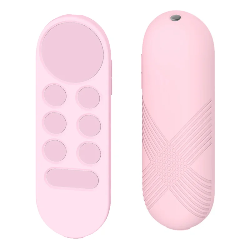 

CABE-Silicone Case For Google Chromecast Remote Control Protective Cover Shell For Google TV 2020 Voice Remote Control