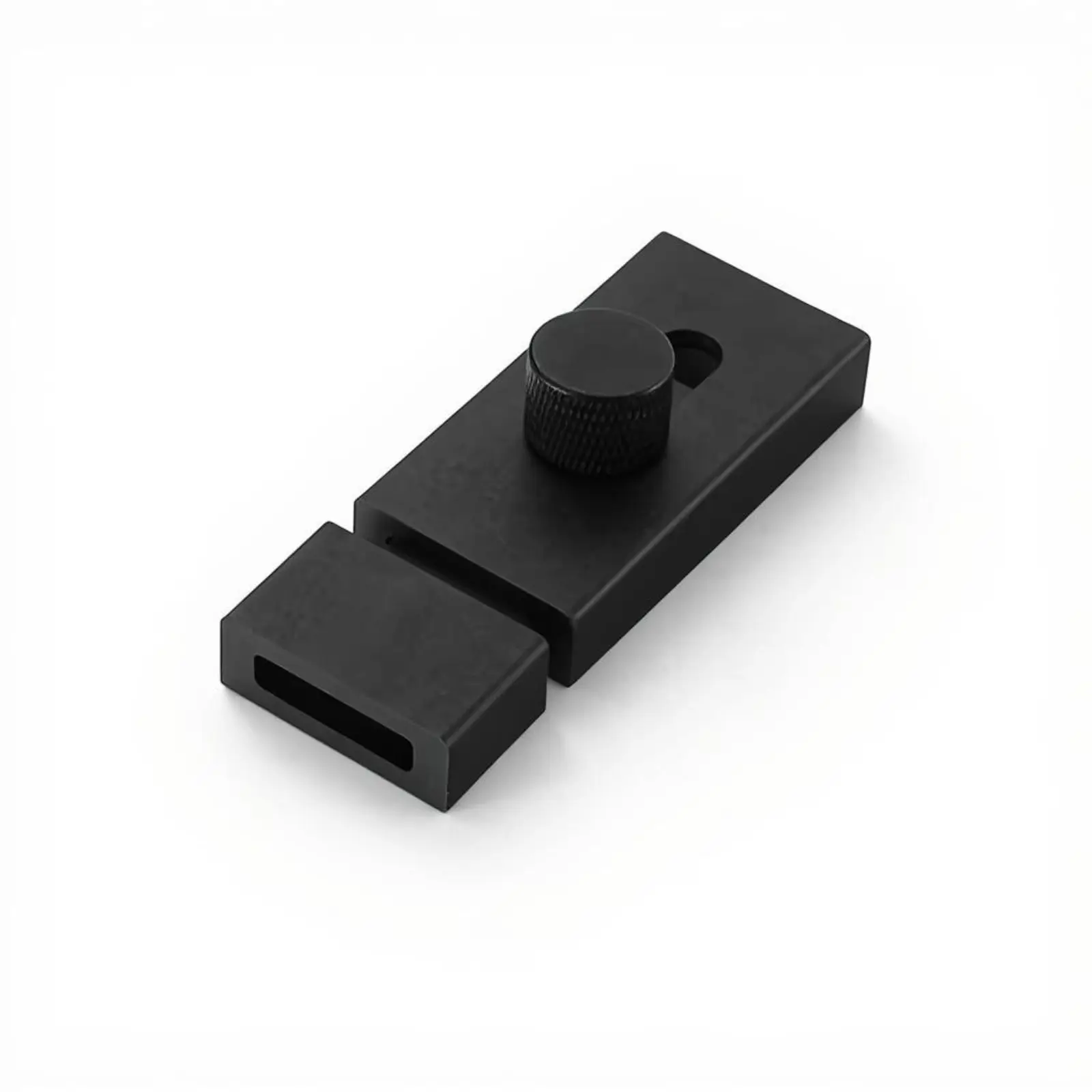 Draagbaar deurslot, schuifgrendel, veiligheidsslot zonder boor, geschikt voor slaapkamer en houten deuren, eenvoudig te installeren, zinklegering