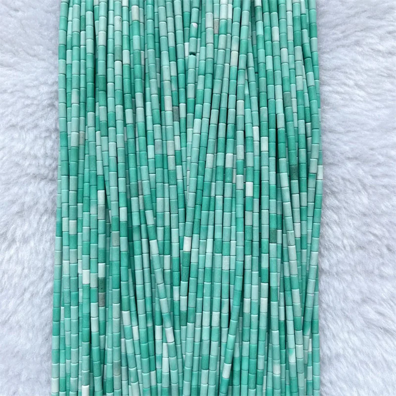 4-2mm-light-green-turquoise-round-tube-natural-stone-beads-new-gemstone-loose-jewelry-making-diy-bracelet-necklace