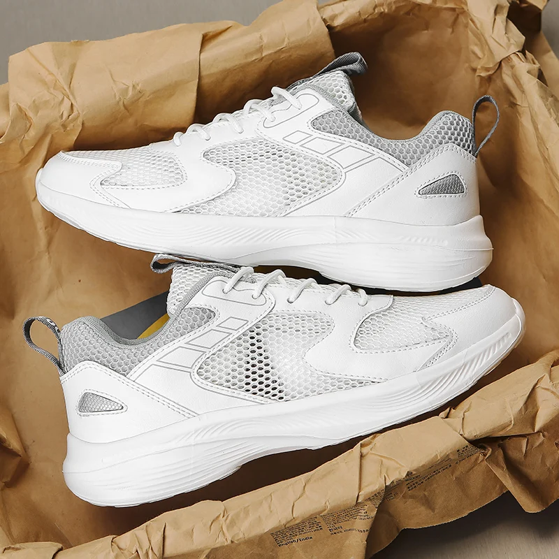 

Large Size Sports Casual oes 2025 Summer New Sle Me Breathable Anti-Odor Men's oes Hollow out Design Comfortable Runn...