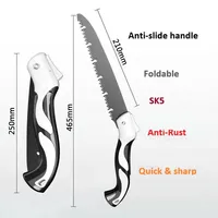 Multifunctional Outdoor Logging Saw Suitable for Garden Tools Hand Tool Hacksaw Carpentry Tools Wood Woodworking Accessories