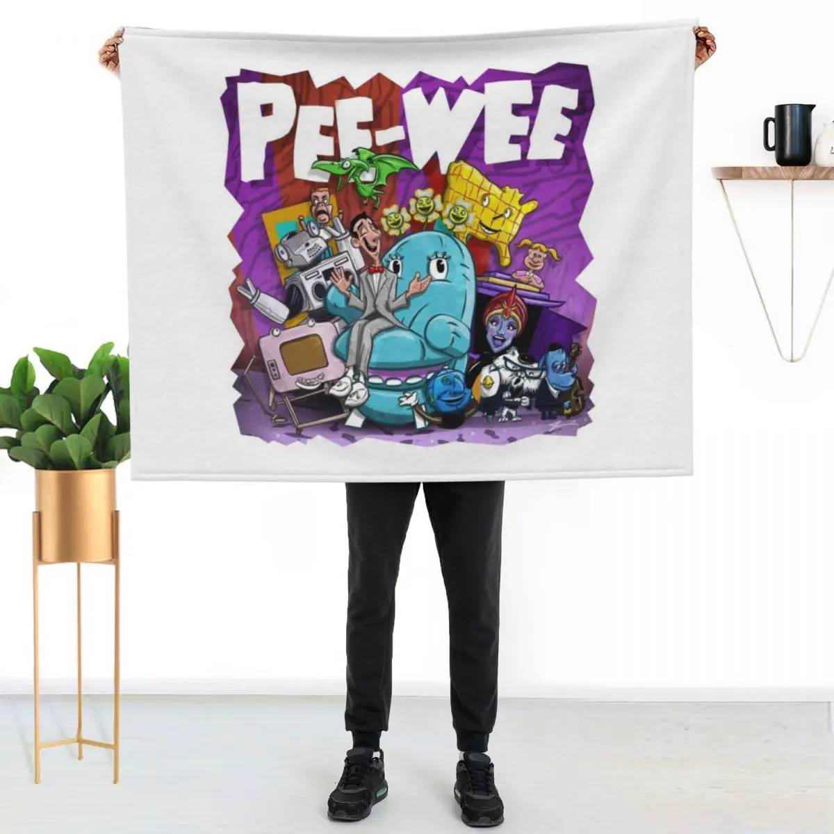 Pee Wee Throw Blanket halloween Fashion Sofas warm winter Bed covers Beautifuls Cute Blankets