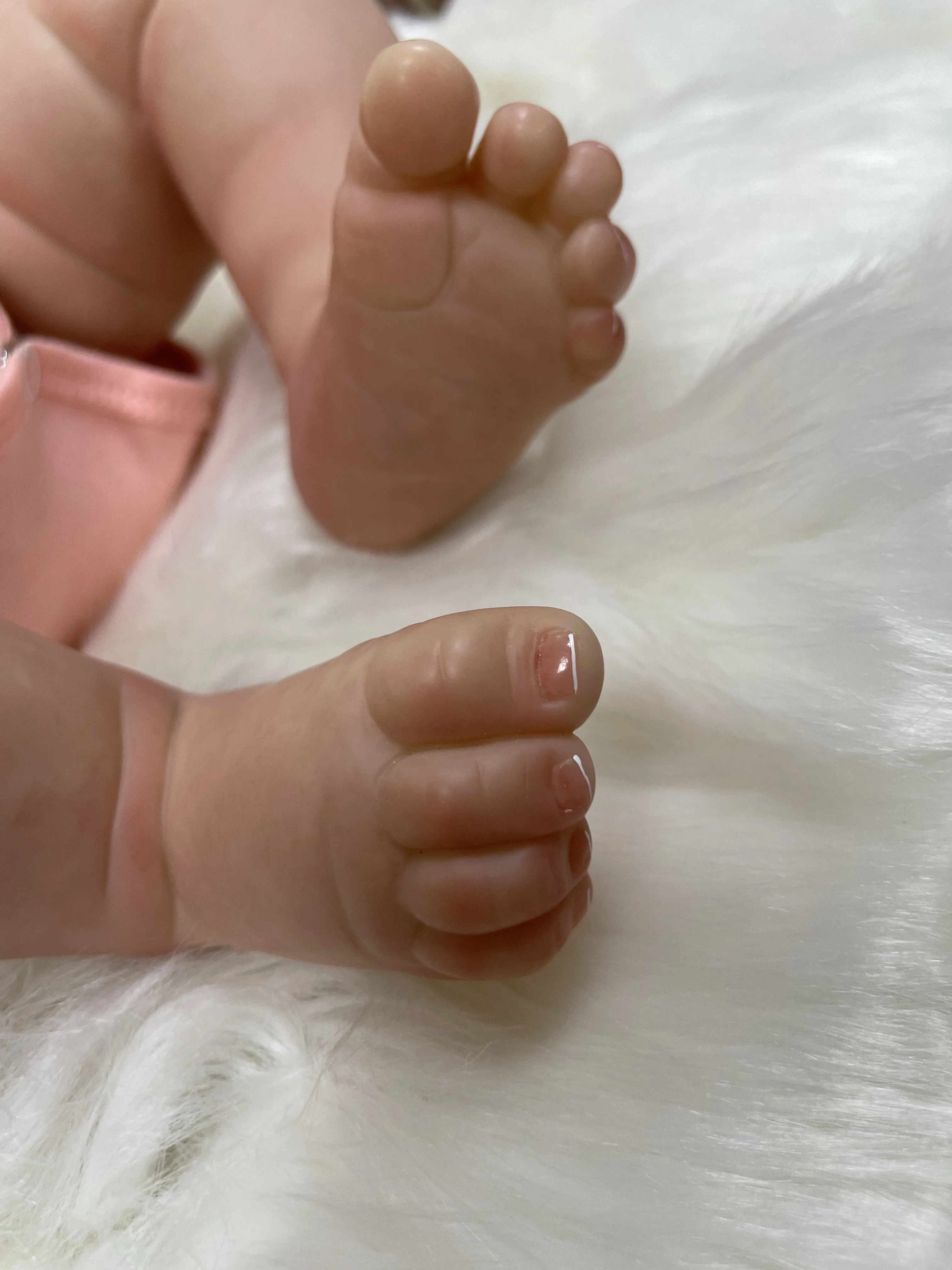 Cokela 48 cm realistische Silikon-Neugeborene, wiedergeborene Babypuppe, 29 Zoll, süße Vinylpuppe, echte weiche Haptik, Kinderspielzeugpuppe, Urlaubsgeschenke