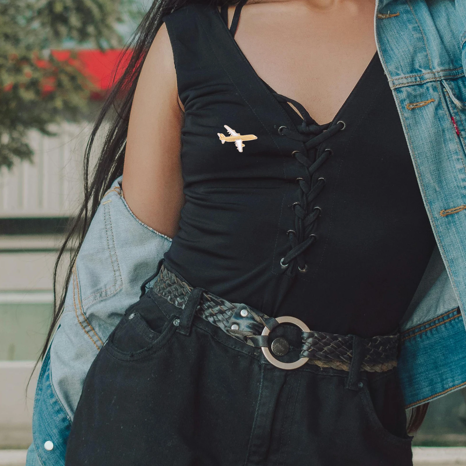 

6Pcs Airplane Brooch Pin Enamel Lapel Corsage for Scarf Jacket Suit Shirt Bag Hat Aviation Lovers Birthday Wedding Gift