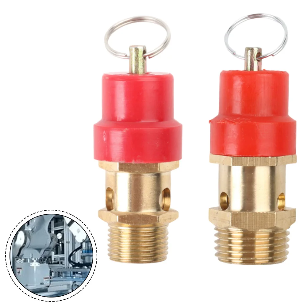 

Brass Safety valve Air Compressor installation In Tight Spaces Effortless Maintenance-Friendly