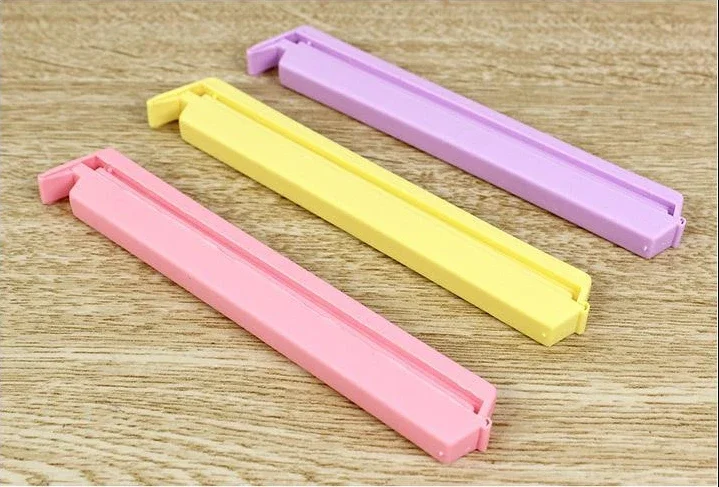 Plastic Bag Clip Kitchen Items Snack Big and Small Clips Clamp Kitchen Storage & Organization for Packaging Food Sealer Home