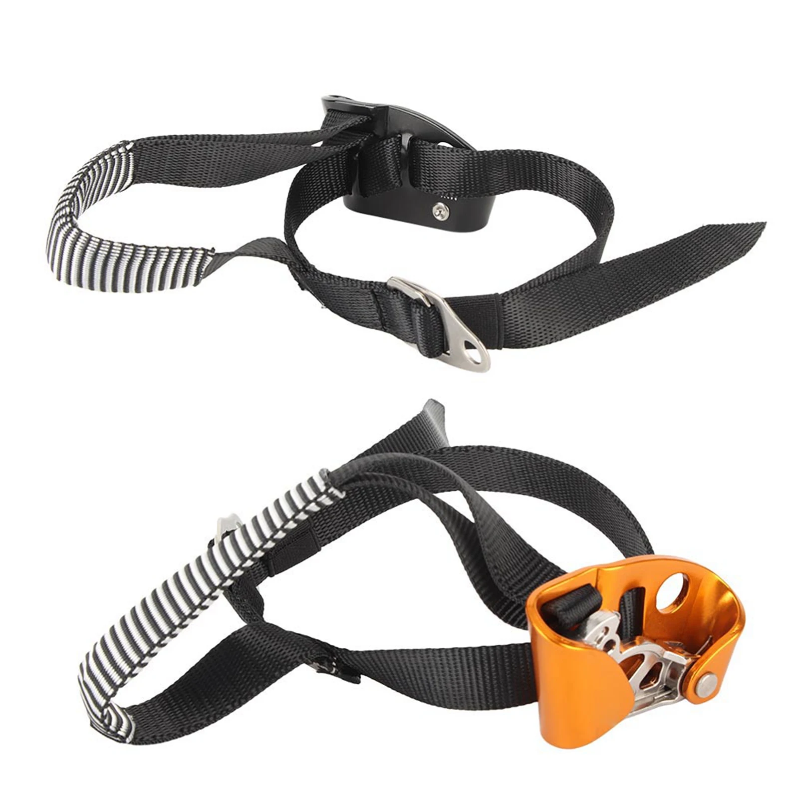 Right/Left Foot Ascender Riser for Rock Climbing Mountaineering Equipment