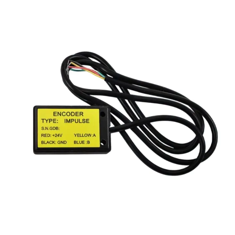 Elevator pulse encoder for gear wheel market applications for door motors