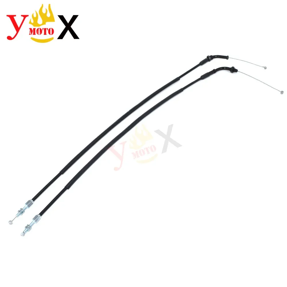 CBR 600 01-07 Motorcycle Accelerator Push/Pull Throttle Cable Wire Line For Honda CBR600 F4i 2001-2007 2002 2003 2004 2005 2006