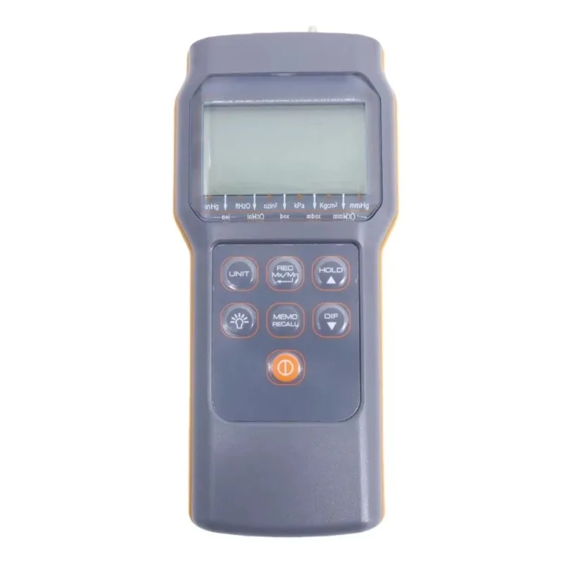 Economical Digital Manometer 15 PSI Differential Pressure Meter Air Pressure Gauge