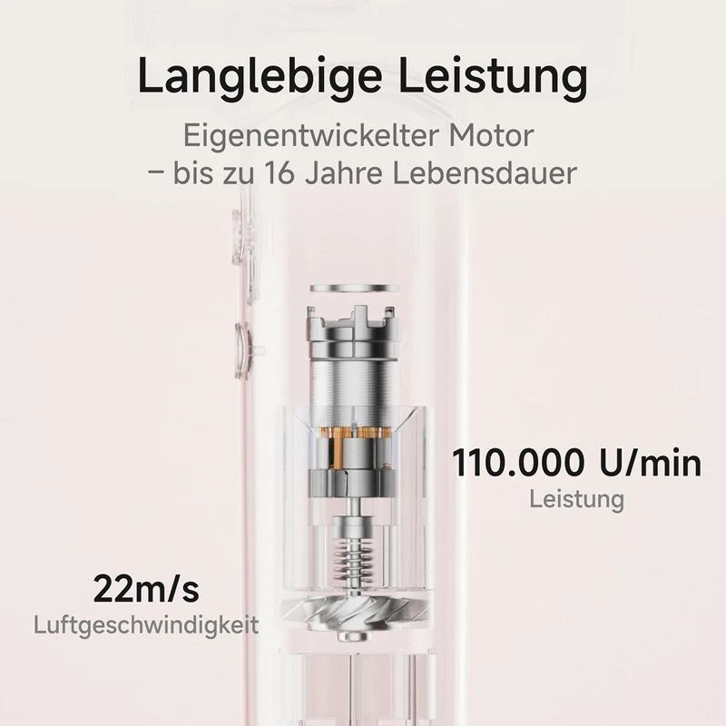 Laifen Swift Premium 22M/S 110000Rpm Motor sin Escobillas con Reducción de Ruido, Secado Ultra Silencioso 3 Veces Más Rápido