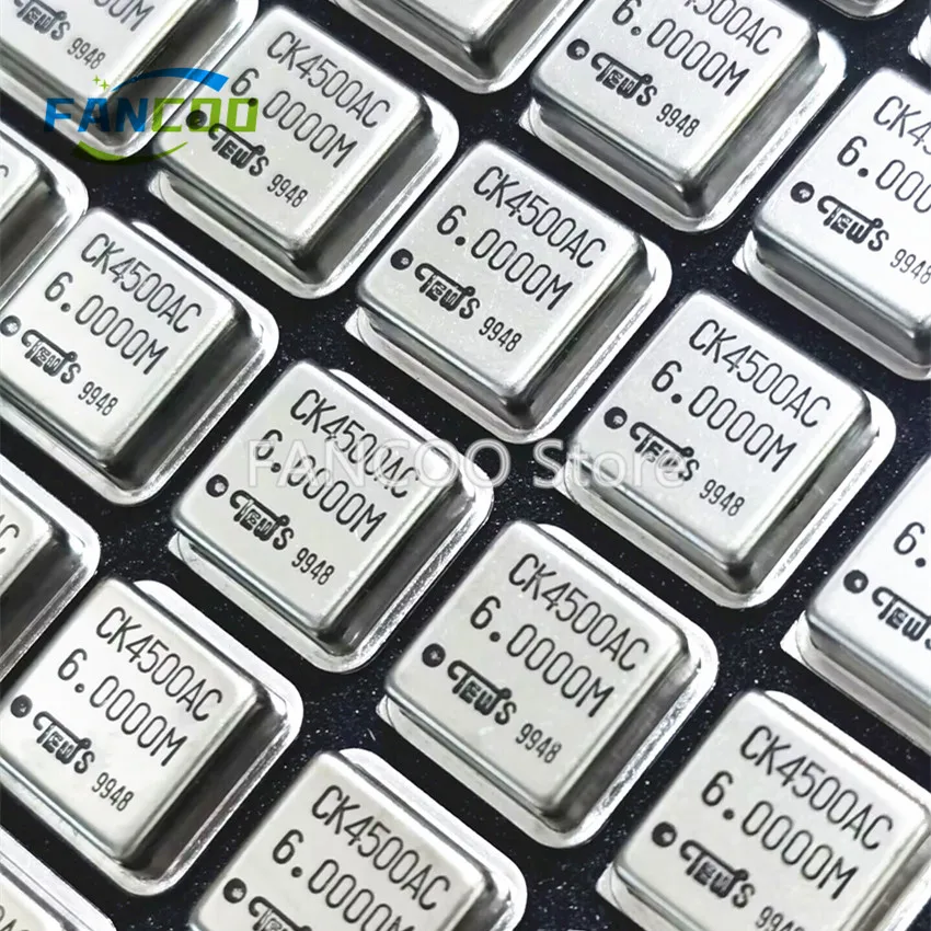 5PCS 6M 6.000M 6MHZ 6.000MHZ 4.1943MHZ 4.433619MHZ 4.9152MHZ 7.680MHZ 8.064MHZ 8m Half size 3.3v 5v CRYSTAL OSCILLATOR OSC DIP-4
