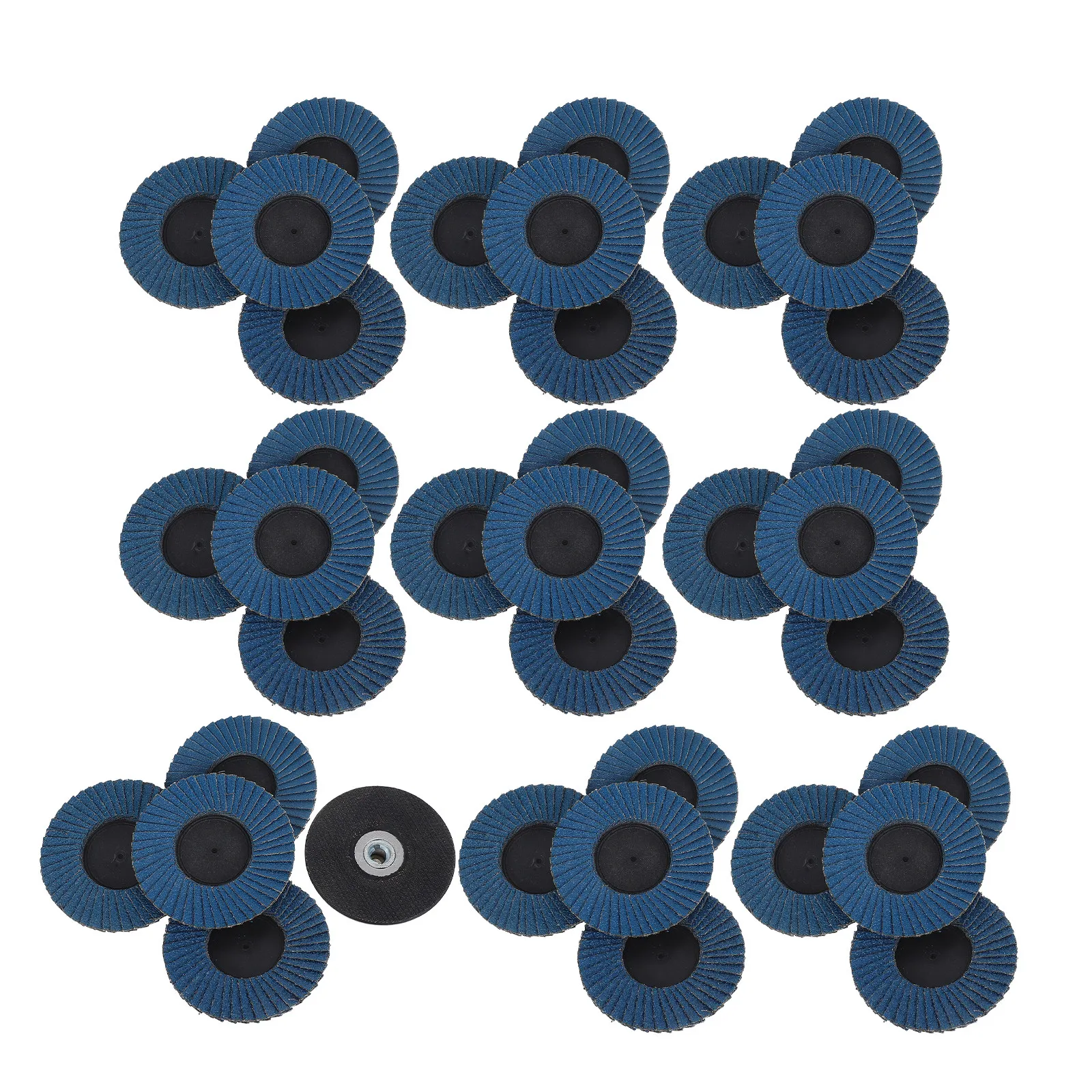 

1Set Flap Sanding Wheel for Grinder Abrasive Cloth Material Efficient Grinding and Polishing Disc for Metal Multi-Material