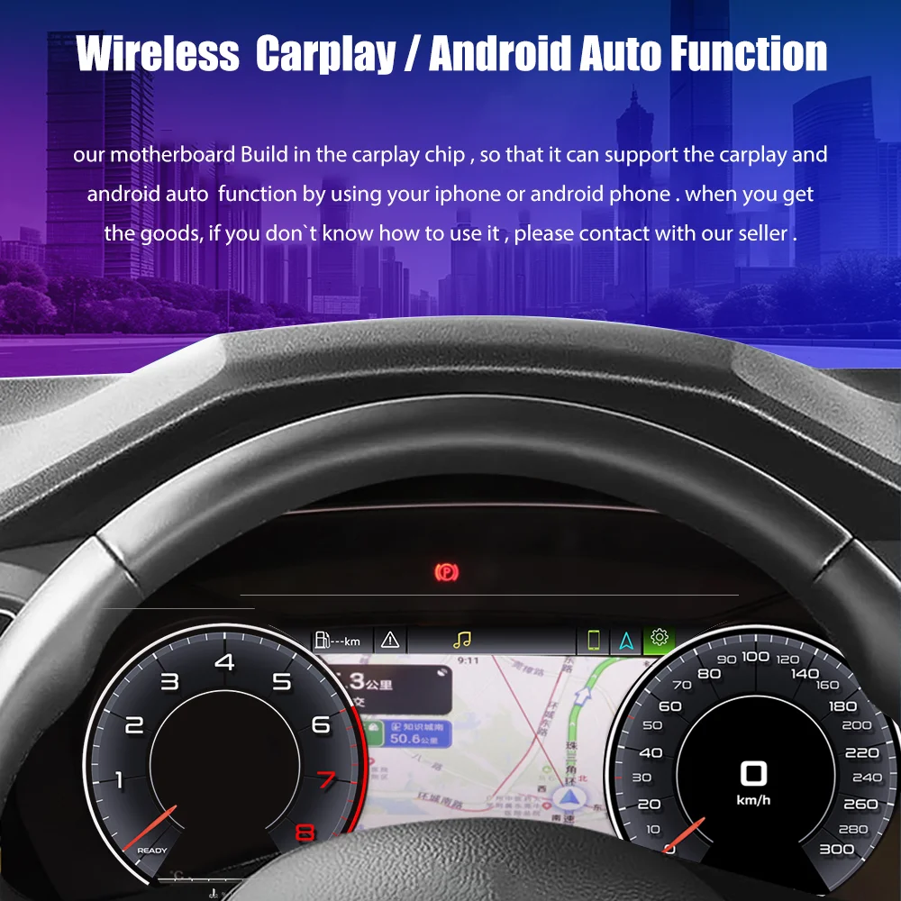 Carcluster 12.3 بوصة Lcd لوحة القيادة الرقمية العنقودية لشركة فولكس فاجن جولف 7.5 2013-2020 Ys أندرويد مشغل راديو الملاحة لوحة قمرة القيادة