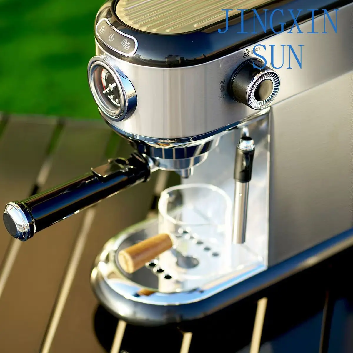 Home coffee machine concentrated semi-automatic small steam milk foam