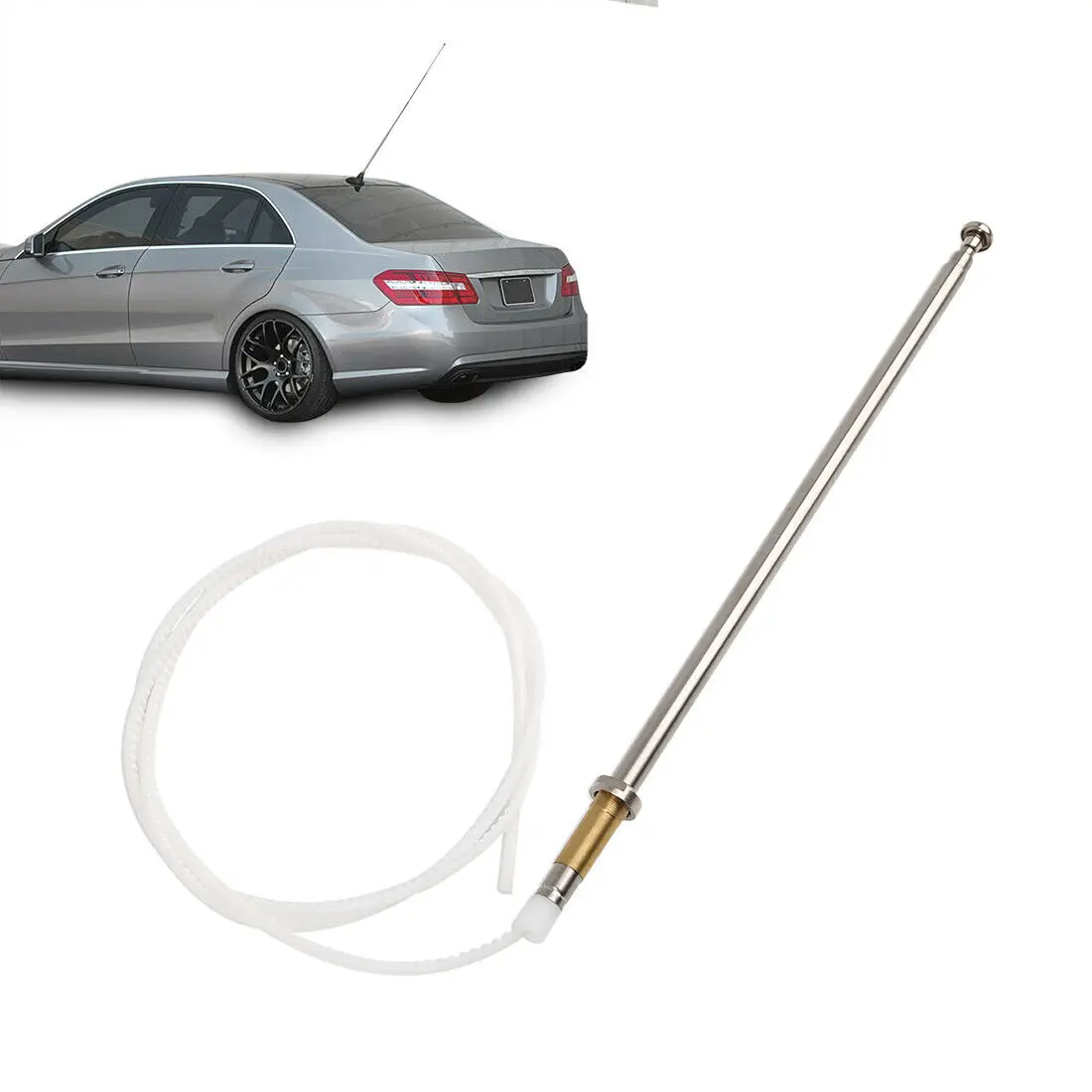 Aerial Mast AM FM Radio For Mercedes Benz W124 W126 W201 Car Antenna OEM66828037