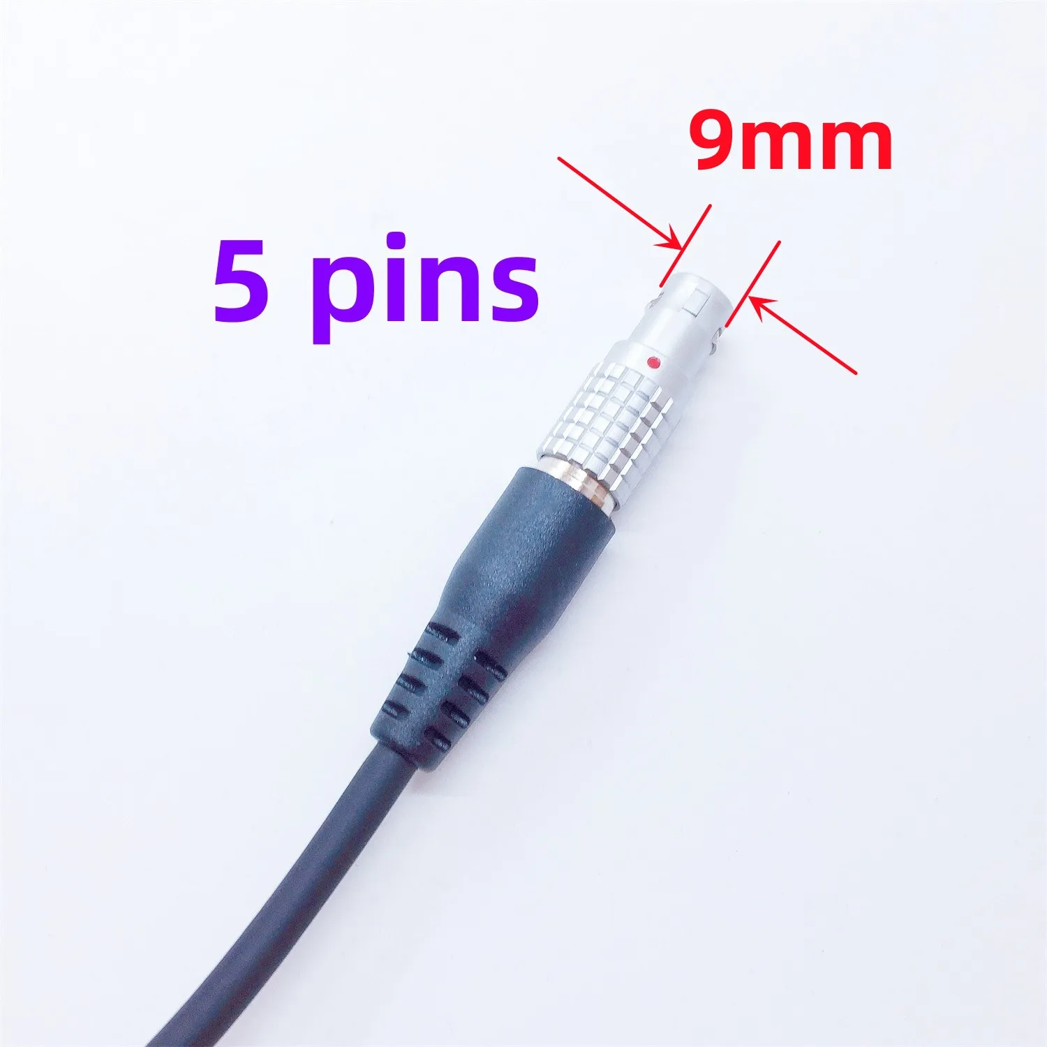 كابل GEV187 734698 Y-type ينطبق على توصيل محطة Leica Total إلى كابل البطارية GEB70 GEB171 GEB371 #4