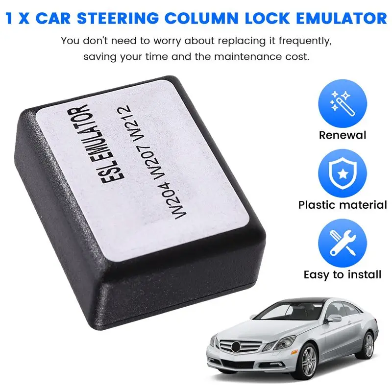Mercedes W204, W207 & W212 From 2007 To 2014 ESL ELV Universal Steering Lock Emulator For Mercedes Benz Steering Lock ELV Sensor
