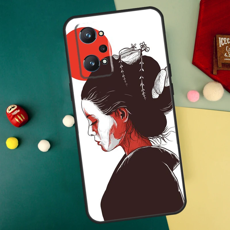 Japanese Style Art Case For Realme GT8 GT7 10 11 12 13 14 15 16 Pro Plus C71 C65 C67 C63 C61 C55 C53 C51 C35 C75