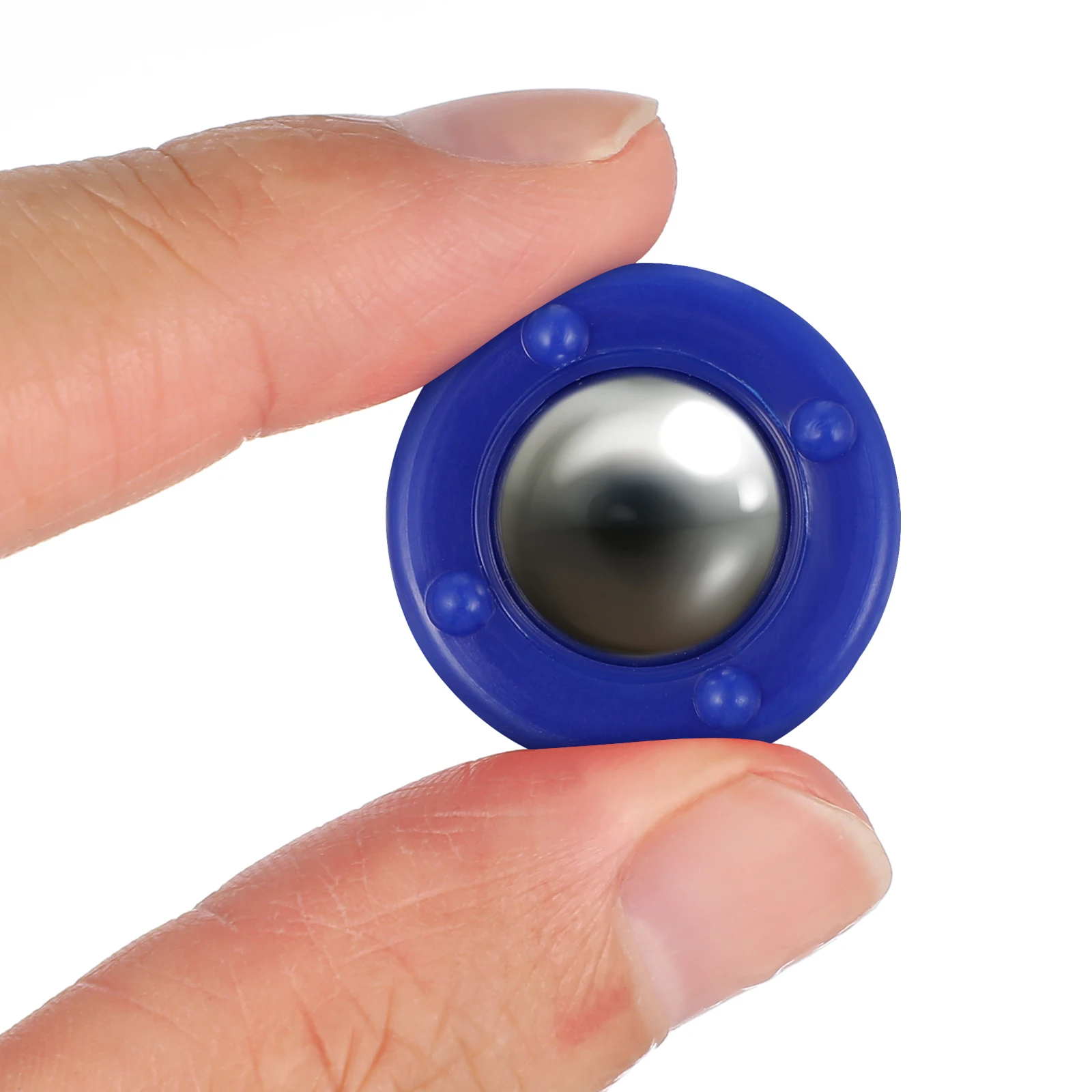 

16Pcs Shuffleboard Beads Set Premium Plastic Steel Rolling Balls for Tabletop Game Replacement Accessories Funny Rolling Beads